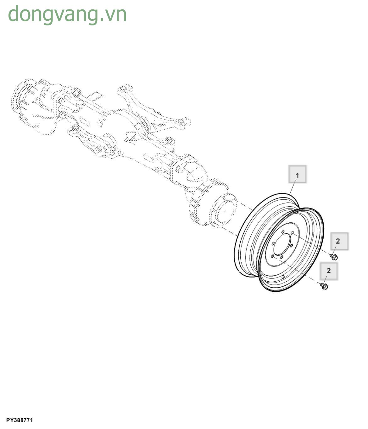 Front Wheels, W6 X D18 - ST555608